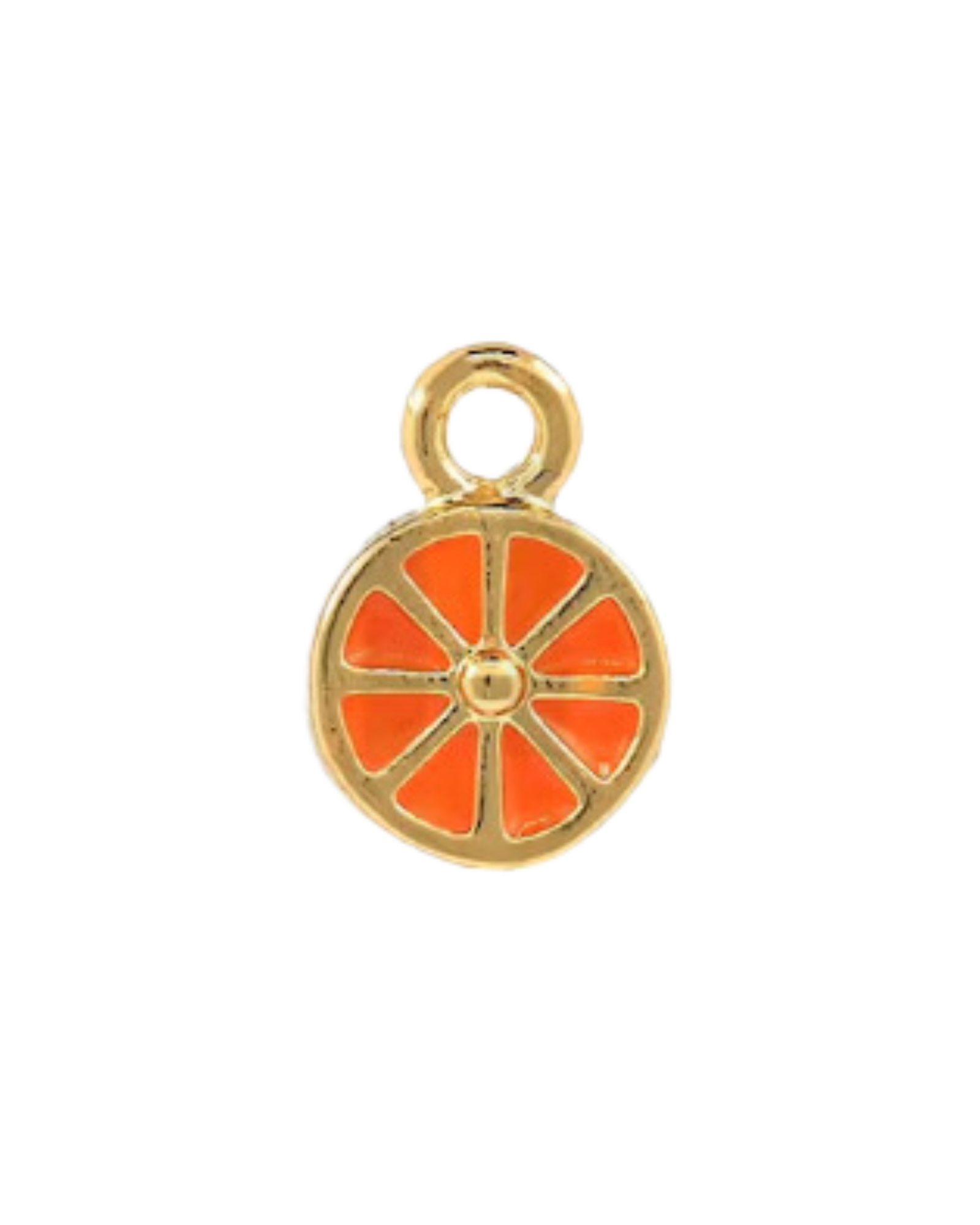 CLESSTE CORD CHARMS 002 (ORANGEXORANGE) Orange Charm