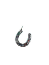 Load image into Gallery viewer, Small Rhinestone Horseshoe Charm
