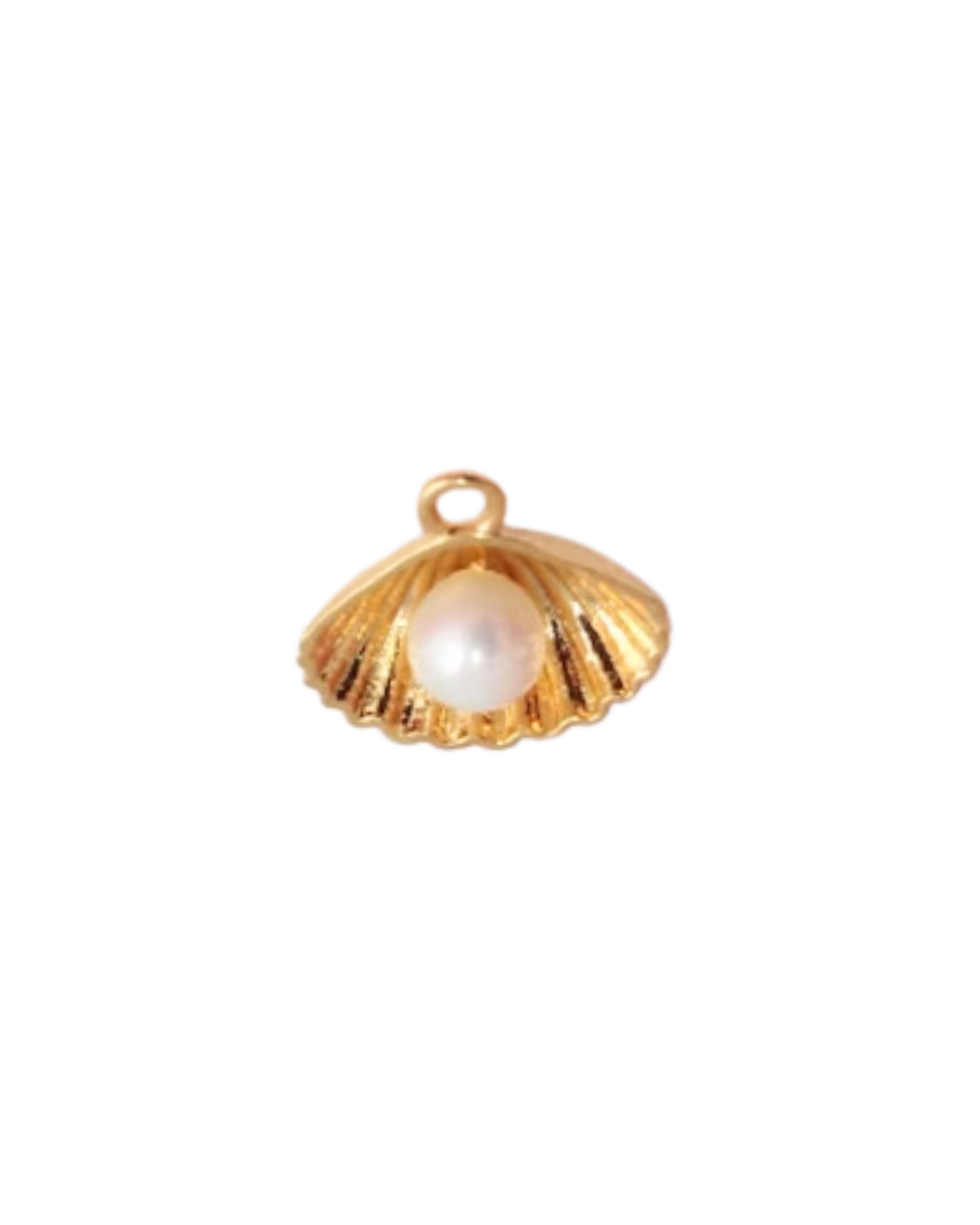 Clam Pearl Charm