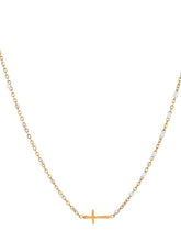 Load image into Gallery viewer, Beaded Cross Necklace
